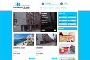 Diseño y desarrollo de aplicaciones y sitios web, tiendas, carrito de compras, posicionamiento web smsolucionesalmaedida.com Diseño web de Inmobiliarias -smsolucionesalmaedida.com